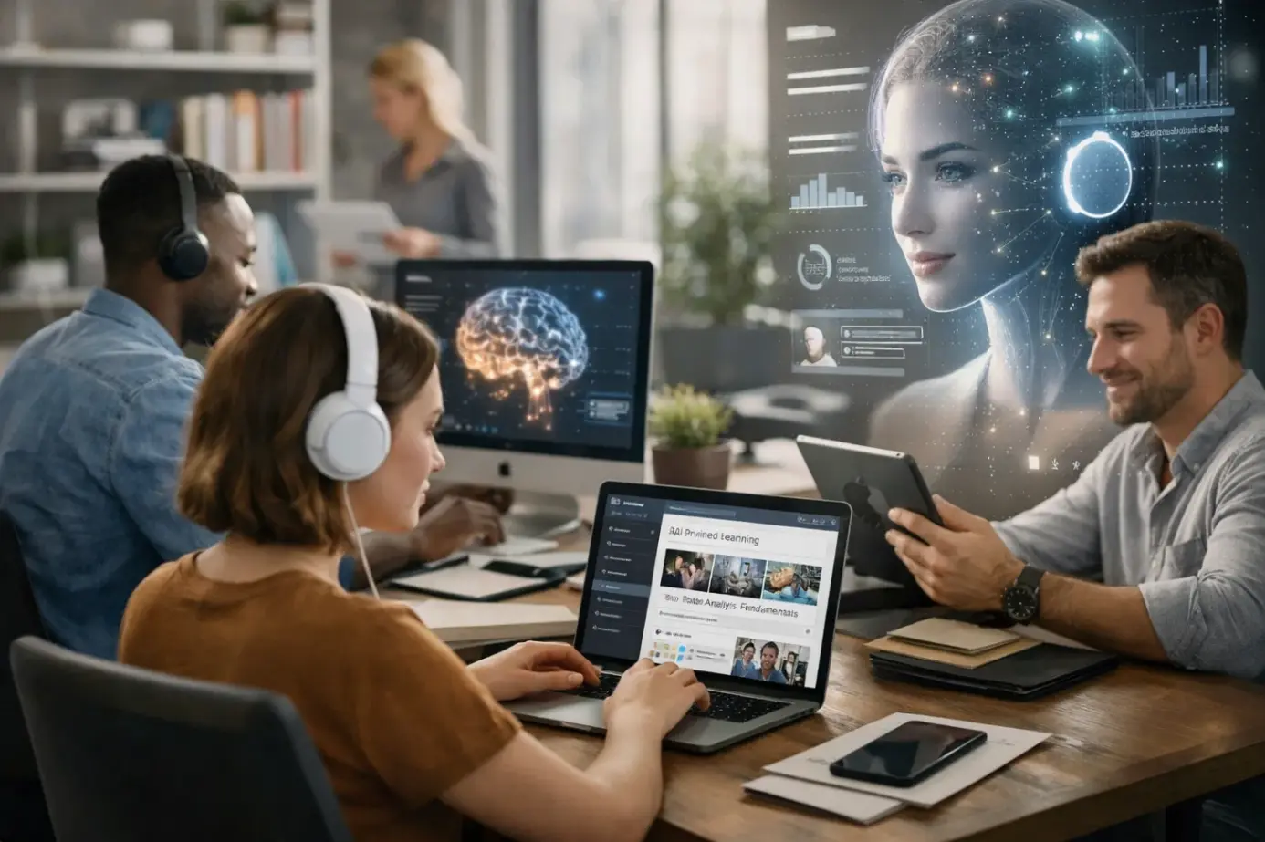 LXP с ИИ для развития сотрудников