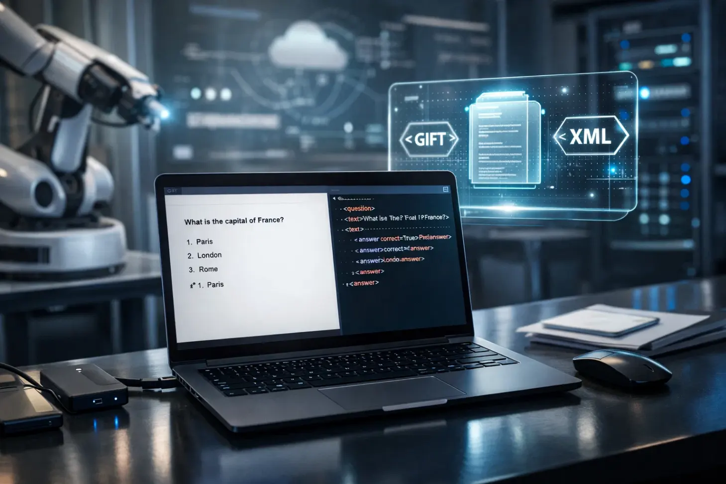 Сравнение ручной подготовки и генерации через ИИ