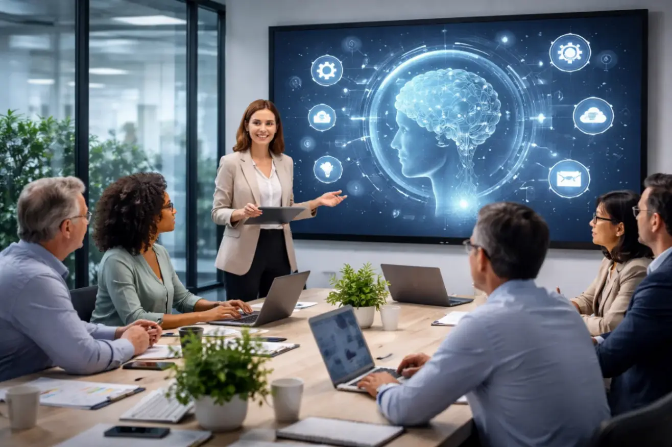 Саммари встреч с ИИ для корпоративного обучения и базы знаний