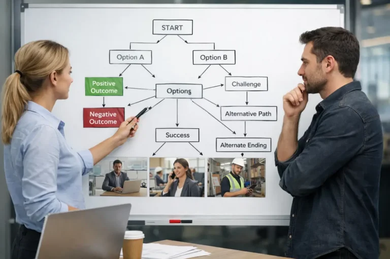 Сценарии диалоговых тренажеров с ИИ: разработка ветвления сюжета