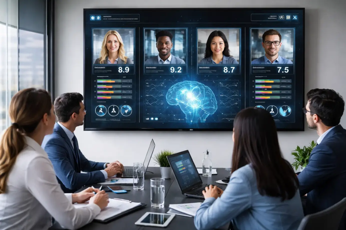 Сравнение: до и после внедрения ИИ