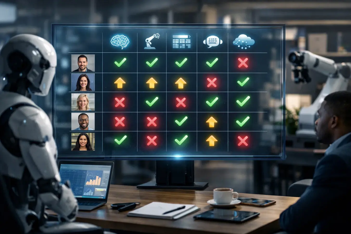 До и после внедрения ИИ