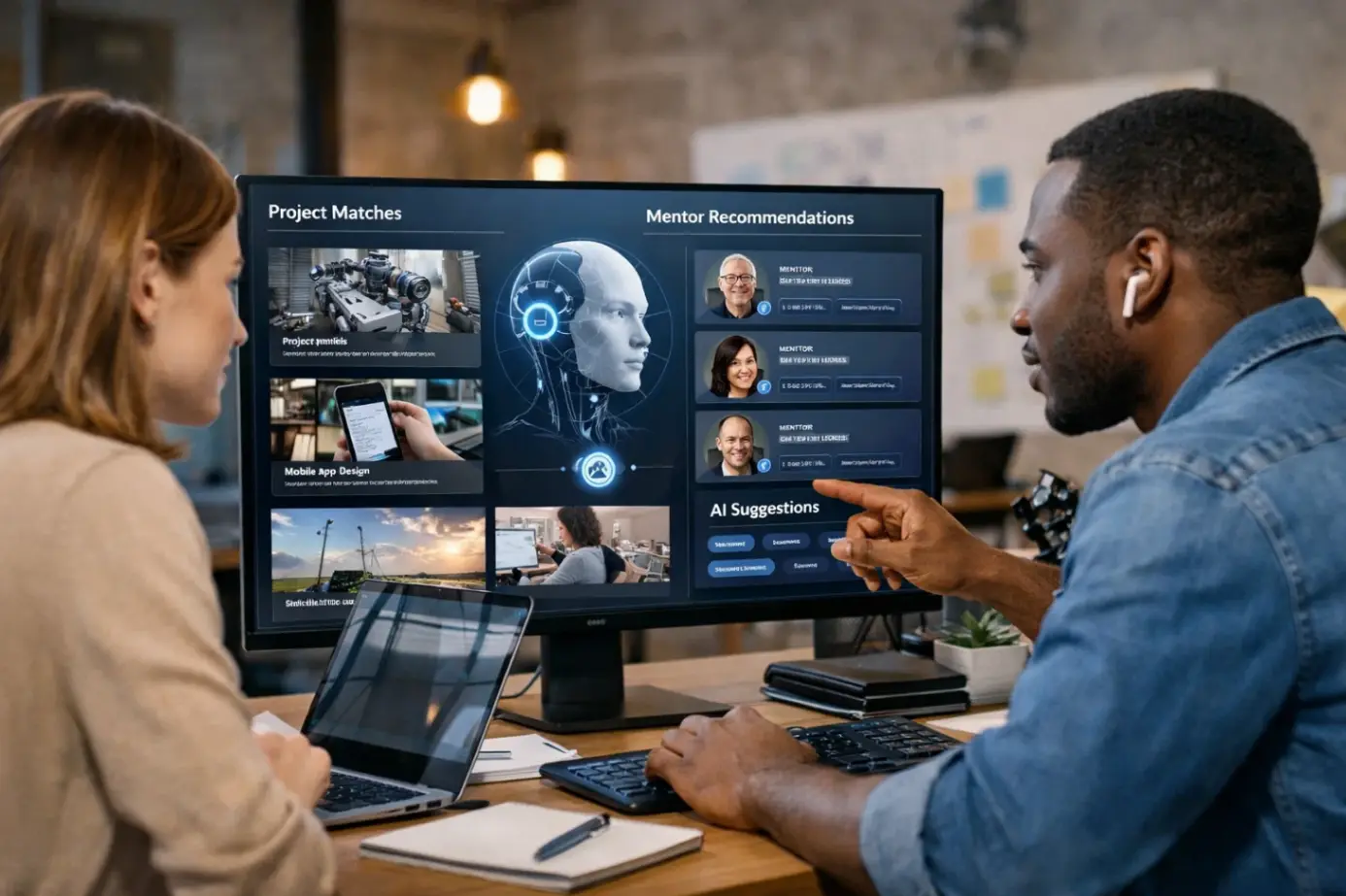 Маркетплейс талантов с ИИ в компании