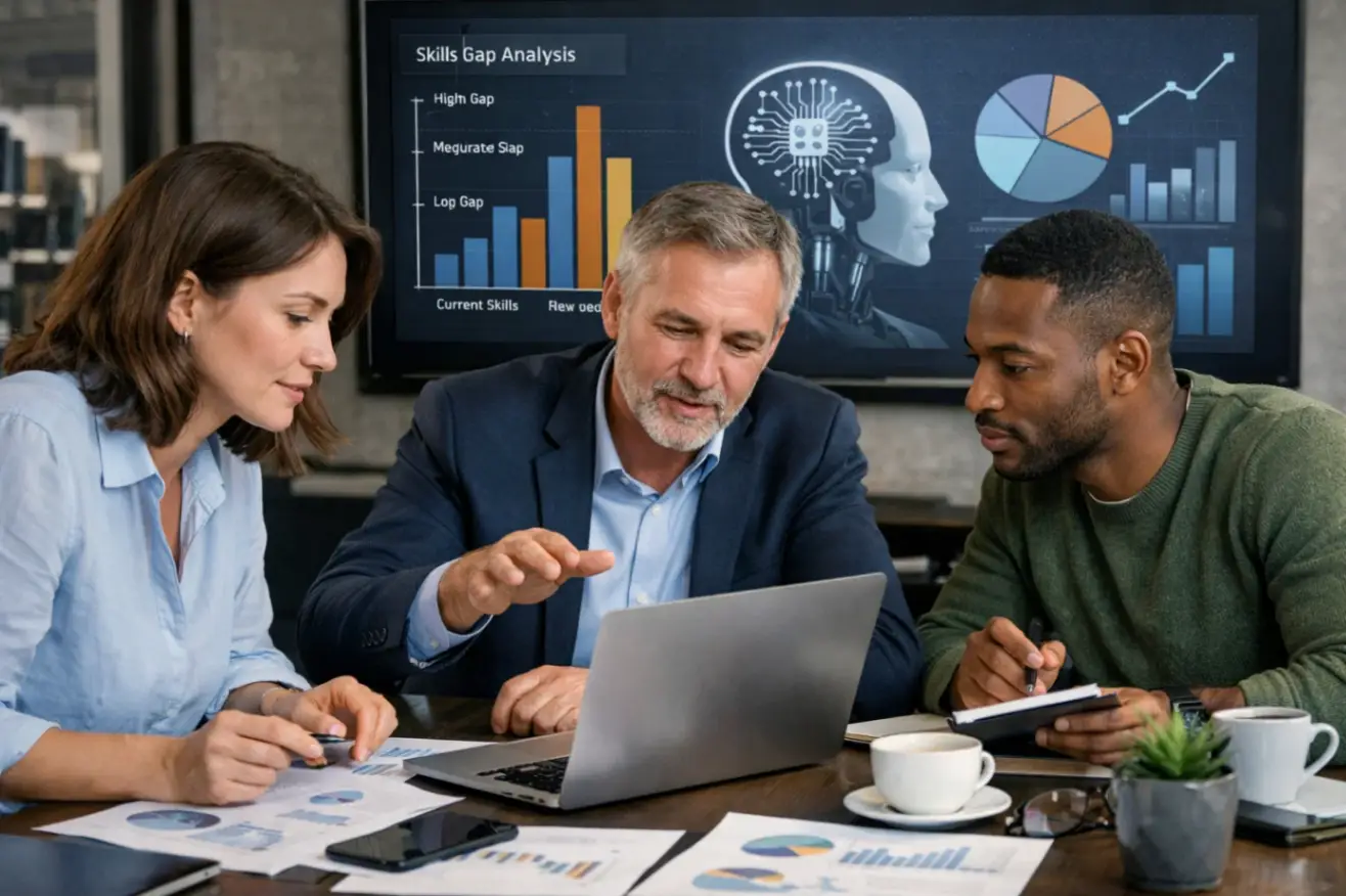 Reskilling и Upskilling с ИИ: анализ дефицита