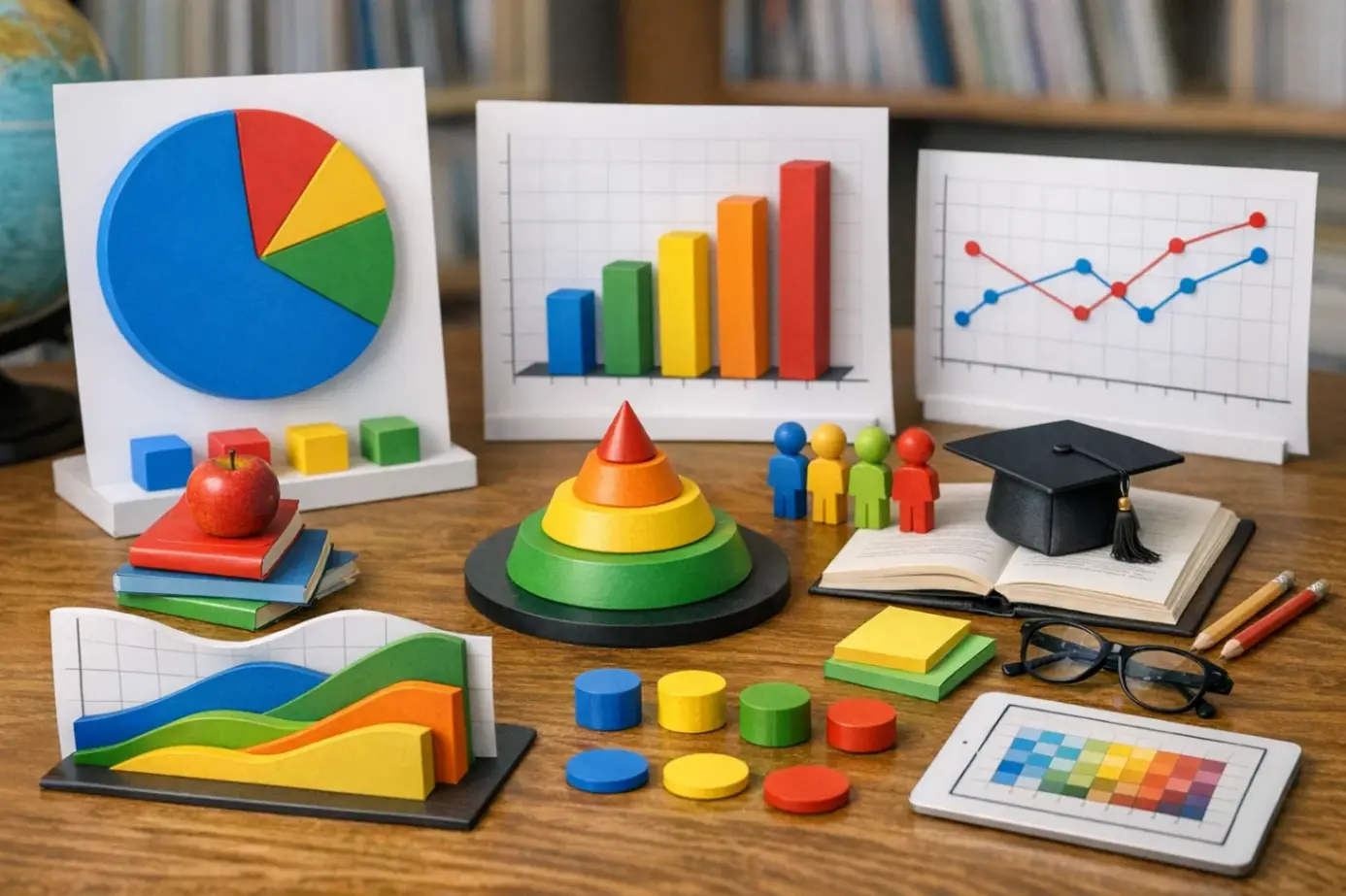 Визуализация данных с ИИ для обучения