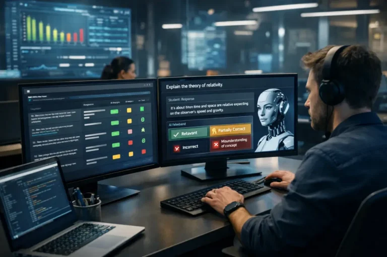 Автоматическая проверка открытых ответов с ИИ: настройка и примеры